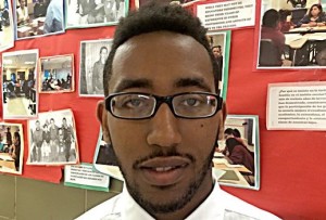 Gebre, who came to the U.S. from Ethiopia as a child with his family, attends Bell Multicultural High School in Northwest D.C.