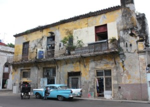 Houses today in Cuba