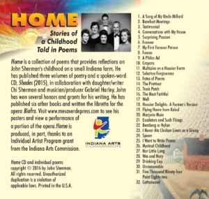 HOME CD - Back Cover